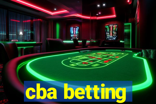 cba betting